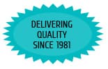 Delivering quality since 1981